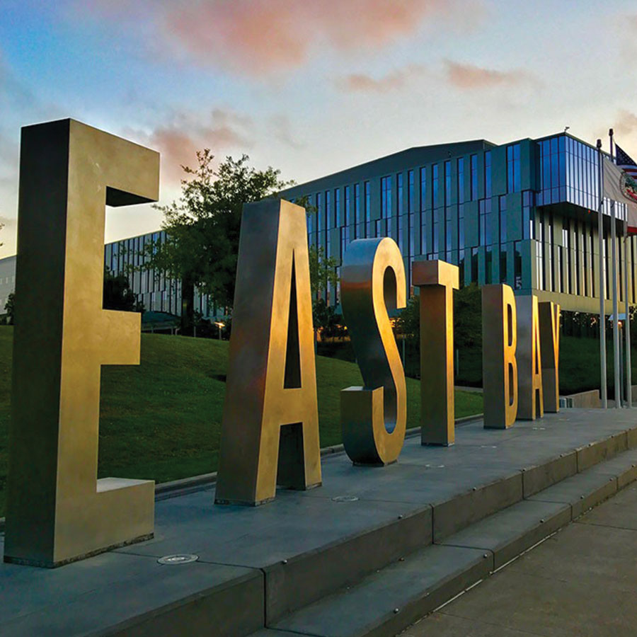 Engineered Artworks | Cal State East Bay Sign